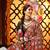 WHITE MIRROR WORK EMBROIDERED printed SILK STITCHED LEHENGA CHOLI