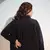 Tiara charcoal embroidery shirt