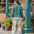 Hardik peacock cotton co-ord set