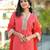 Bali scarlet farsi salwar suit set