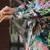 Green cotton printed Dress