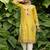 Yellow lawn printed kurta-sets