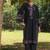 Black lawn printed kurta-sets