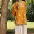 Yellow lawn printed kurta-sets
