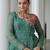 GREEN PRINT GAMTHI PATCH WORK COTTON NAVRATRI  STITCHED LEHENGA CHOLI