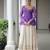 PURPLE PRINT GAMTHI PATCH WORK COTTON NAVRATRI  STITCHED LEHENGA CHOLI