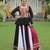 BLACK MULTICOLOR KUTCHI GAMTHI WORK RAYON NAVRATRI STITCHED LEHENGA CHOLI