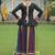 BLACK MULTICOLOR KUTCHI GAMTHI WORK RAYON NAVRATRI STITCHED LEHENGA CHOLI