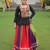BLACK MULTICOLOR KUTCHI GAMTHI WORK RAYON NAVRATRI STITCHED LEHENGA CHOLI