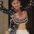 BLACK WHITE PRINT KUTCHI GAMTHI COTTON NAVRATRI STITCHED LEHENGA CHOLI
