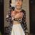 BLACK WHITE PRINT KUTCHI GAMTHI COTTON NAVRATRI STITCHED LEHENGA CHOLI