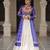 BLUE WHITE PRINT KUTCHI GAMTHI COTTON NAVRATRI STITCHED LEHENGA CHOLI