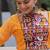 YELLOW BANDHANI PRINT GAMTHI EMBROIDERED GEORGETTE NAVRATRI STITCHED LEHENGA CHOLI