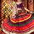 Multi-Color Muslin Thread Work Navratri Wear Lehenga Choli