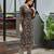 Multicolor cotton floral printed straight kurta with pant