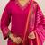 Kabool rouge full work suit set