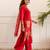 Kabool hibiscus work suit set