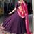 Purple Georgette Gota Patti Work Lehenga Choli With Dupatta