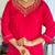Women's Beautiful Viscose Embroidery work Straight Kurta with Pant and Dupatta Set