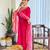 Women's Beautiful Viscose Embroidery work Straight Kurta with Pant and Dupatta Set