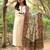 Off White Embroidered Cotton Flex Kurta and Pant Set with Chanderi Dupatta