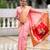 Bebby pink silk blend saree with paithani rich weaved pallu and blouse