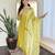 Liril sequence embroidery viscos chanderi silk kurta set with nazmin printed dupatta