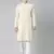 Cream pathani kurtas