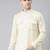 Cream pathani kurtas