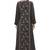 A line dress with golden jari thread work Embroidery