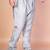 Grey banarasi silk churidar for men with solid design