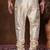 Tasar banarasi silk churidar for men with solid design