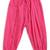 Pink printed cotton kurta pyjama