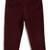 Maroon plain cotton 3 piece co ord set