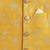 Yellow embroidered viscose nehru jacket set