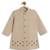 Maroon printed cotton nehru jacket set