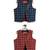 Blue printed cotton 3 piece co ord set