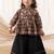 Black printed cotton co ord set