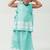 Blue plain cotton co ord set