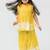 Yellow plain cotton co ord set