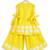 Yellow plain cotton co ord set