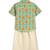 Green printed cotton co ord set