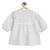 White embroidered cotton co ord set