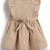 Beige embroidered cotton co ord set