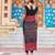 Black rayon badhni print kutchi gamthi work navratri kurti
