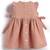 Pink embroidered cotton co ord set