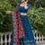 teal Cotton Chaniya Choli with Gota Patti Finish