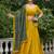 mustard Cotton Chaniya Choli with Gota Patti Finish