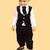 Navy blue velvet linen plain navy velvet chic shirt pants and coat for boys
