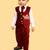 Maroon cotton velvet embroidered crown luxe shirt pants and coat for boys